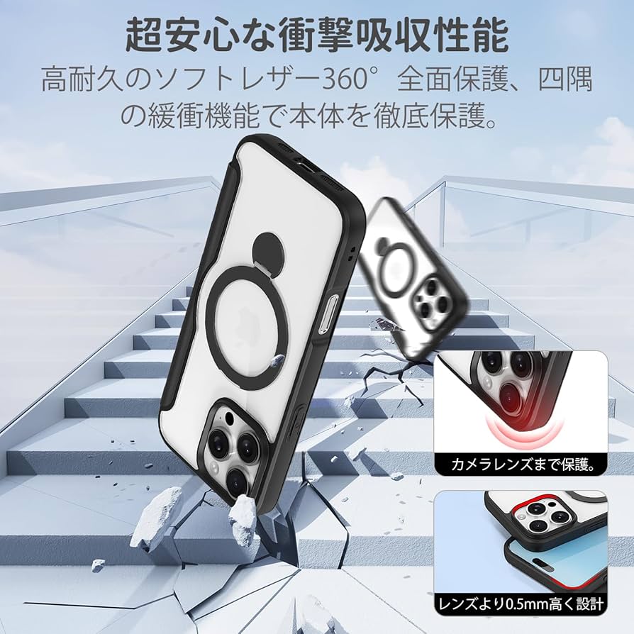 Amazon.co.jp: Fadkzyxr iPhone 16 Pro 用 ケース 手帳型 カード